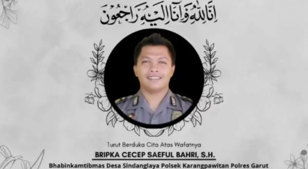 alm-bripka-cecep-saeful-bahri-dapat-kenaikan-pangkat-dari-kapolri