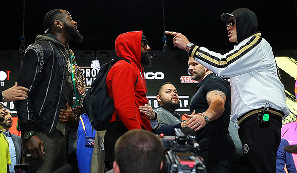 deontay-wilder-dan-tyson-fury-debat-panas-saat-konferensi-pers