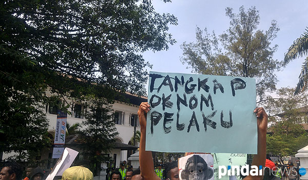 mahasiswa-papua-di-bandung-desak-oknum-aparat-rasis-dicopot