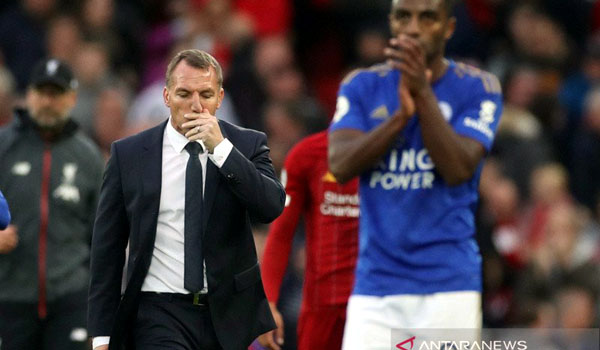 brendan-rodgers-ungkap-tiga-pemain-leicester-tunjukkan-gejala-corona