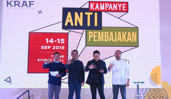 gubernur-jabar-dan-kepala-bekraf-kampanyekan-anti-pembajakan