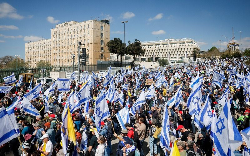 warga-israel-demo-netanyahu-tolak-pendudukan-total-jalur-gaza
