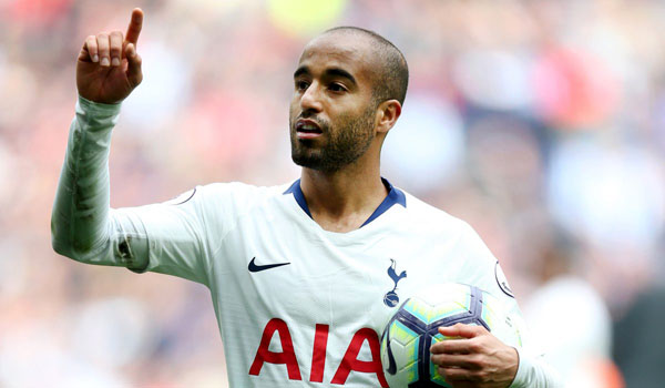 video-tottenham-hancurkan-huddersfield-lucas-moura-cetak-hattrick