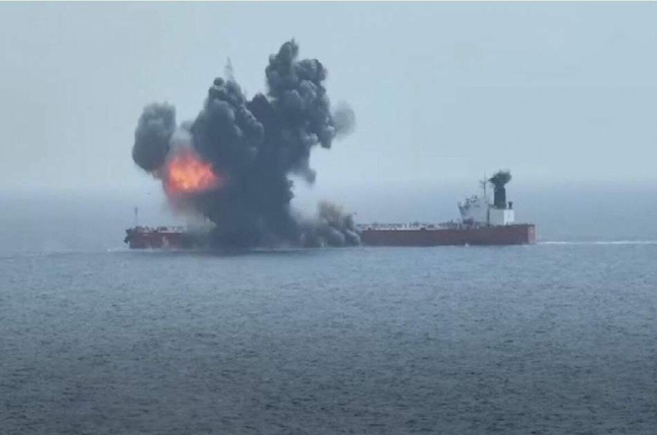 houthi-yaman-klaim-telah-tenggelamkan-kapal-kargo-di-laut-merah
