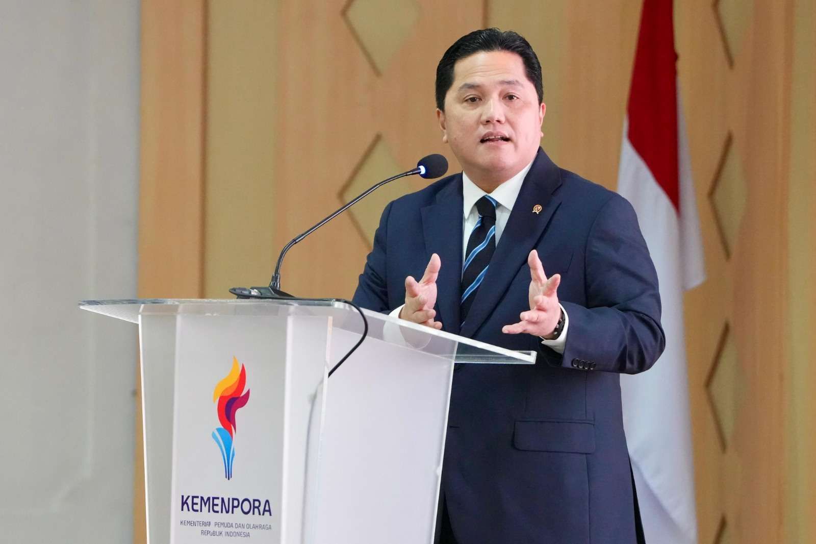 menpora-erick-thohir-cabut-permenpora-nomor-14-tahun-2024